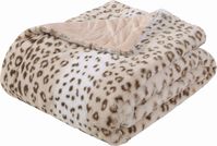 Leopard Fleece Blanket - Bedding | Tapestry Girls