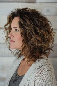 28 Stunning Long Curly Bob Haircuts: Meet the "Curly Lob"