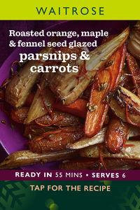 Elevate your roasted root veg with warming fennel and a sweet glossy finish 🥕😋