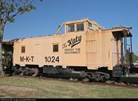 Missouri, Kansas & Texas Railroad (Katy) Caboose at Denison, Texas.....