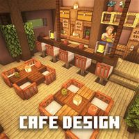 Minecraft Up on Instagram: “Cafe Design [1-10] --------------------------------------- •---------- Done by @executivetree ----------------------------------------…”