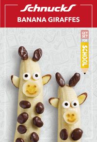 Bring your bananas to life with just a few simple ingredients. A great activity to do with the little ones, too. Get the recipe today! #Schnucks #SchnucksBackToSchool