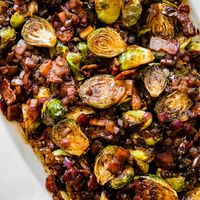 Brussels Sprouts with Bacon and Balsamic Recipe