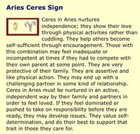 Jane Harrison || alwaysastrology.com || #astrology #ceres #aries