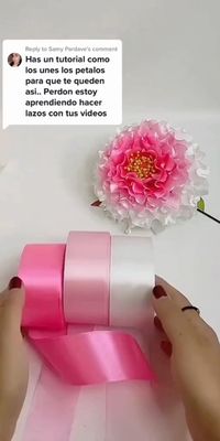 Learn how to create beautiful ribbon flowers🌸 without sewing! Surprise your loved ones with a handmade gift🎁 by following our easy tutorial on the site. Spread joy and creativity with these lovely ribbon flowers🌺 #gift #handmade #flower #tutorial More surprises await you on my site, thanks! 🎀✨ Happy crafting! 🌿💖