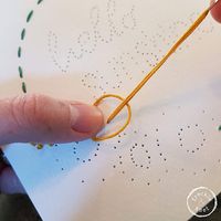 How to Hand Embroider Paper — Beth Colletti Art & Design