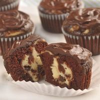 Chocolate Cheesecake Cupcakes