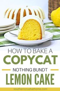 This VIRAL Copycat Nothing Bundt Lemon Bundt Cake recipe uses a simple lemon cake mix and tangy cream cheese icing! Even thought it's my favorite... there's no really need to buy a dessert from Nothing Bundt Cakes now with this copycat cake recipe. It’s an easy dessert to make and tastes just like the original! #lemoncake #bundtcake #nothingbundtcakes
