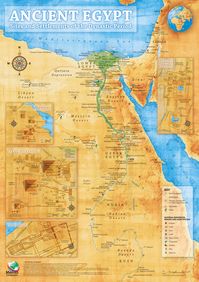 Illustrative overview map focusing on Ancient Egypt