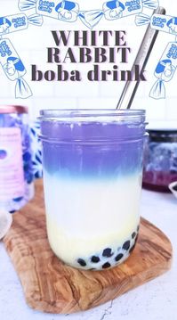 White Rabbit Candy Boba Drink Recipe