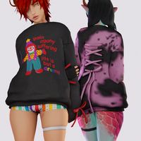 Nihilism Sweater + Pessimist Shorts | Patreon