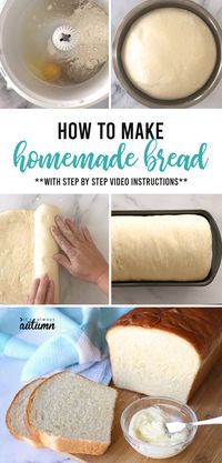 How to make delicious homemade bread: step by step instructions