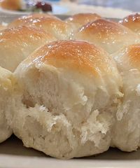 Potato Flake Sourdough Dinner Rolls