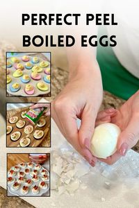 Learn all the ways to make perfect peel boiled eggs! They’re simple, fast, affordable, and yummy with so many dishes!