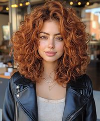 Transform your brunette locks with our Curly Copper Bob, perfect for fall! This vibrant style embraces your natural texture while adding warmth and dimension. Learn how to enhance your curl pattern and maintain your copper color. Save this pin for your autumn hair makeover and click for a complete curl care routine! #CurlyCopperBob #RambutBrunette #FallHairTransformation #NaturalCurlEnhancement #CopperCurls #ColorMaintenance #AutumnHairInspo