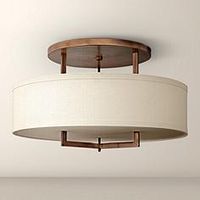 Hinkley Hampton 26" Wide Brushed Bronze Ceiling Light