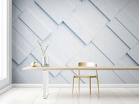 hallway abstract wallpaper, 3d wallpaper, 3D art wall mural, peel and stick wallpaper, removable wall murals, modern wall decals decor by WallMuralPro on Etsy