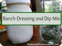 Homemade Ranch Dressing Mix + 24 Ranch Recipes! | Heavenly Homemakers