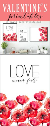 FREE VALENTINE'S PRINTABLE - VALENTINE'S DAY