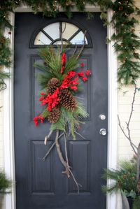 a branch wreath