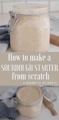 How to Make a Sourdough Starter from Scratch