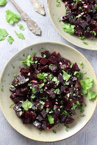 This Mediterranean Beet Salad is so delicious that you will want to make it again and again. Can be served hot or cold, as a salad or side dish.