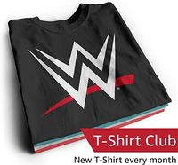 Created for the ultimate fan, the WWE T-Shirt Club is a monthly subscription which offers exclusively designed T-shirts from your favorite brands every month, delivered right to your door. You can subscribe with confidence as you can skip a month or cancel at any time. #ad #amazon #wwe