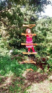 This Tutorial will guide you to do your own wooden monkey bars, includes detailed instructions and photos. You need basic woodworking knowledge and some