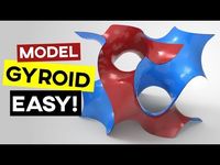 Gyroid Minimal Surface (Grasshopper Tutorial) - YouTube