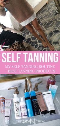 My Self Tanning Routine + Best Tanning products. Reviews by Emily Gemma, The Sweetest Thing Blog #EmilyGemma #TheSweetestThingBlog #SelfTanning #beautyproducts #SelfTan