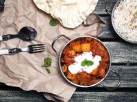 Jackfruit + Potato Curry – Like A Vegan