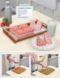 August 2021 Recipe_Strawberry Sandwich | Patreon