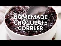 HOMEMADE CHOCOLATE COBBLER (+Video) - The Country Cook