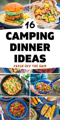 If you're planning your camping menu, check out these camping dinner ideas that everyone will love! These are easy to make, filling, and TASTY!