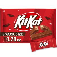 Kit Kat Milk Chocolate Wafer Mini Bars, Individually Wrapped Snack Size Halloween Candy, 10.78 oz Bag - Walmart.com