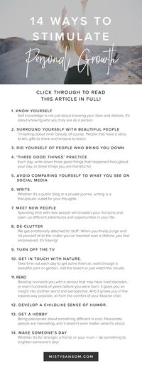 An article I wrote for the Huffington Post on how to stimulate personal growth. Click through to read the post! gratitude, inspiration, motivation, meditation, personal growth, personal development, purpose, life purpose, life, self care, finding purpose, passion, self improvement, goals, mindset, mantra, journal, intuition, spiritual, developing intuition, spirit, wisdom