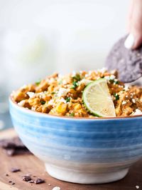 Instant Pot Mexican Corn Dip Recipe - Creamy Street Corn - Elote Dip