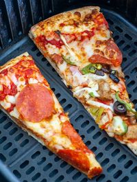 Forget the microwave and soggy crust, you will want to reheat pizza in the air fryer next time you have leftovers. Learn how easy it is to get hot pizza with crispy crust in just minutes.