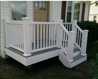 small front porch deck