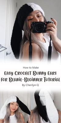 Learn how to crochet adorable bunny ears for your beanie with this easy-to-follow tutorial by Cherilyn Q. Perfect for beginners, whether you’re crafting for yourself or gifting to loved ones, this beginner-friendly tutorial promises creative fulfillment and delightful results.