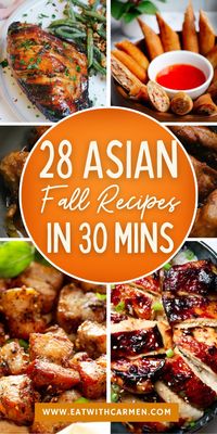 Explore the rich flavors of autumn with these 28 Asian Fall Recipes in 30 Minutes! Perfect for busy weeknights, these dishes bring together the best of fall ingredients and Asian cuisine, creating meals that are both cozy and exciting. Whether you need a quick vegetable side dish or a main course for a crowd, these recipes will impress. Save this pin to explore these easy and mouthwatering dishes!