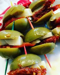 Spanish Stuffed Olives - DeSocio in the Kitchen