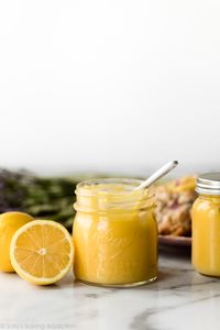 How to make deliciously simple and tangy lemon curd for muffins, berry scones, biscuits, cakes, pound cake, and so much more! Recipe on sallysbakingaddiction.com