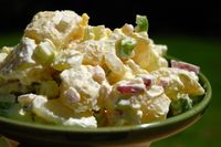 Classic Potato Salad - Low Sodium Style! (No vinegar for me - or egg)