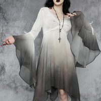 An Ethereal Dress That Can Lean Into So Many Different Styles. It Will Fulfill Your Deepest Gothic Fairy Desires, And Many Others! This Dress Can Fall Into Many Different Labels, And It Matches Just About Everything, So The Choice Is Yours. New With Tags