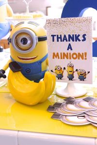 Minions Birthday Party Ideas | Photo 3 of 37