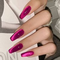 Dazzling Pink Nails 2024: Hot Trends & Almond Shapes for a Stylish Year