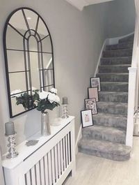 28+ Trendy Stairs Runner Grey Banisters #stairs