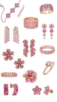 #jewerly #pink #pinkjewelry #pinkjewerlyaesthetic #giftideas  #elegant  #feminine #valentines #beauty #coquette #pinkfashion #pinkaesthetic