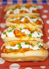 Buffalo Chicken Bird Dogs {Football Friday} - Plain Chicken